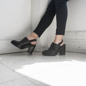Intentionally Blank Moonbeam Embossed Mule